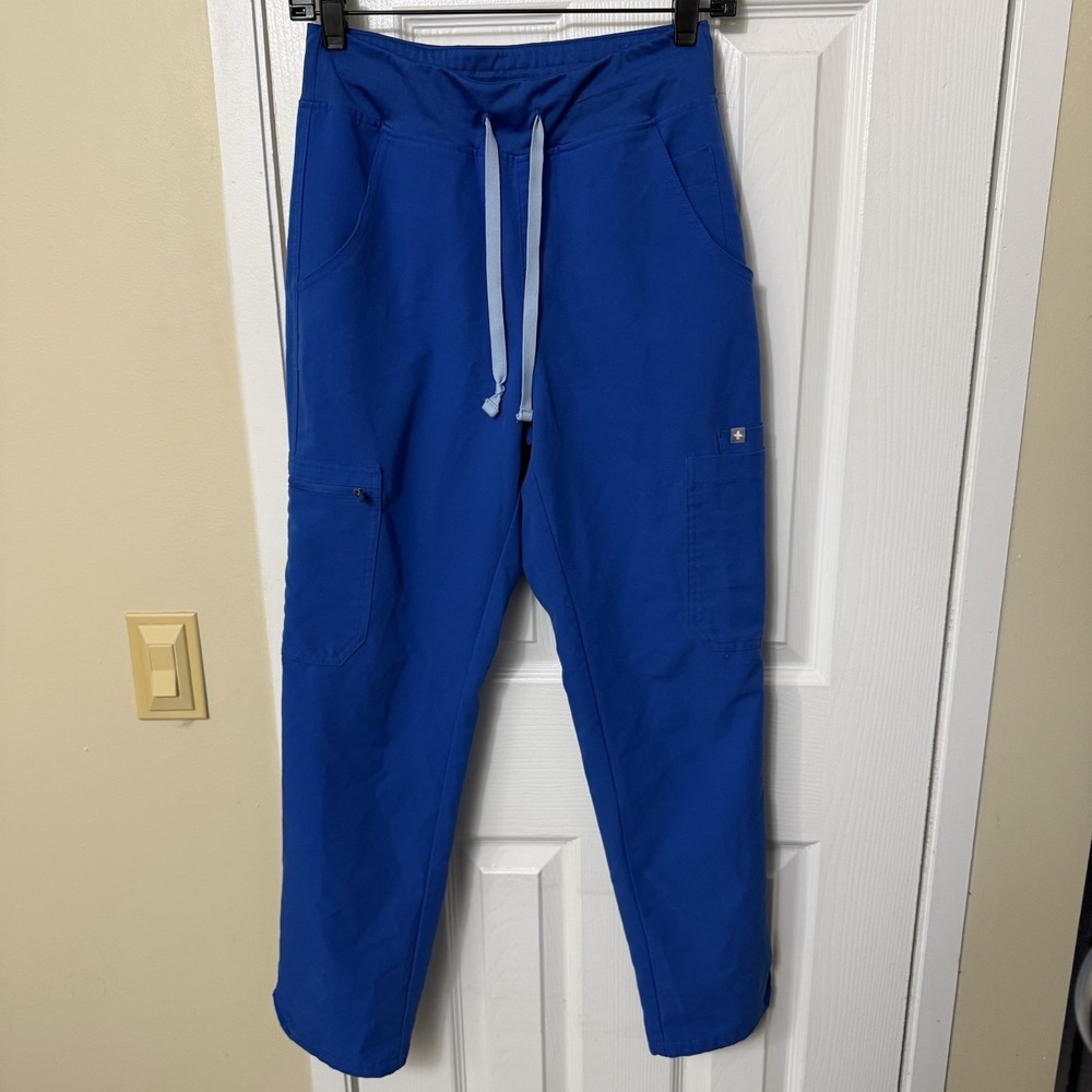 FIGS Royal Blue Women's XS/T Scrub Pants Technical Collection